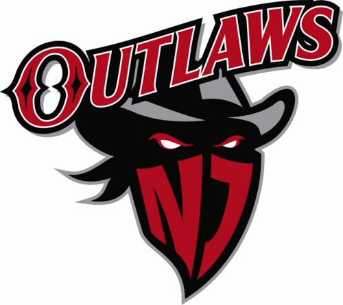 New Jersey Outlaws 2011 Primary Logo iron on transfers for clothing